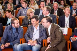 Девятилетие бизнес-школы «Сколково»: Нассим Талеб, Андрей Мовчан и Mgzavrebi