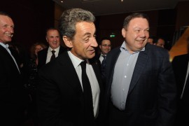 Николя Саркози и Михаил Фридман